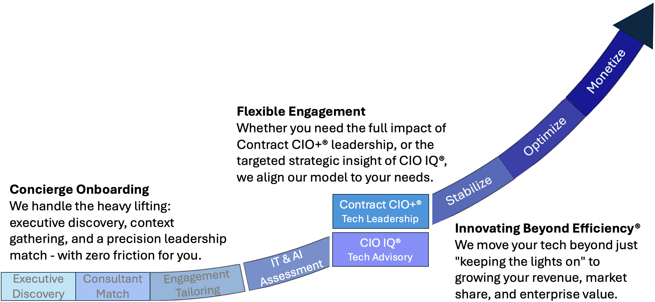 Innovation Vista client journey