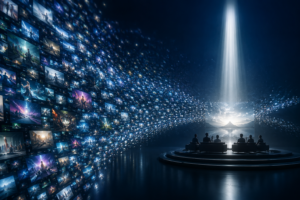 Entertainment in 2040 · Infinite Content, Scarce Attention