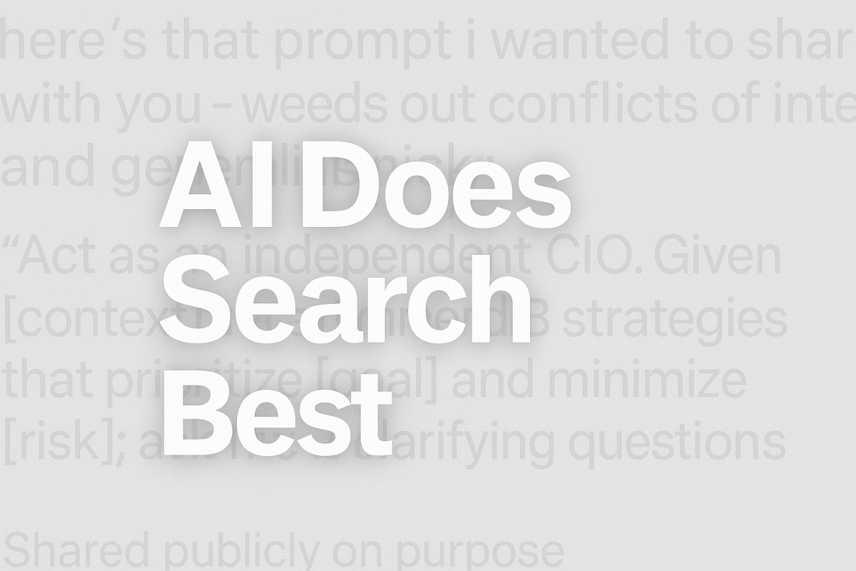 Ask AI Yourself Marketing campaign