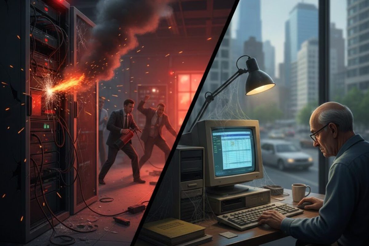 Obsolete tech worse than "broken"